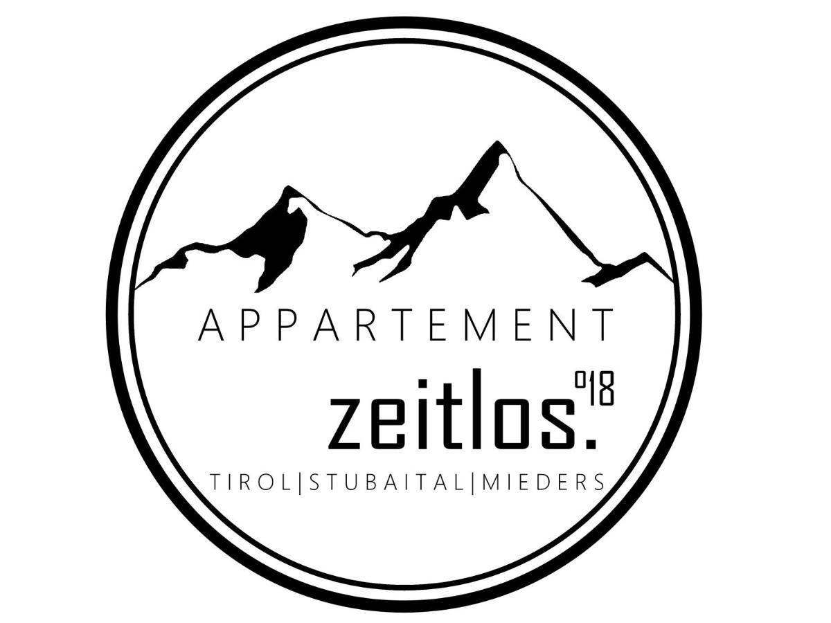 Appartement Zeitlos. °18 Mieders Dış mekan fotoğraf